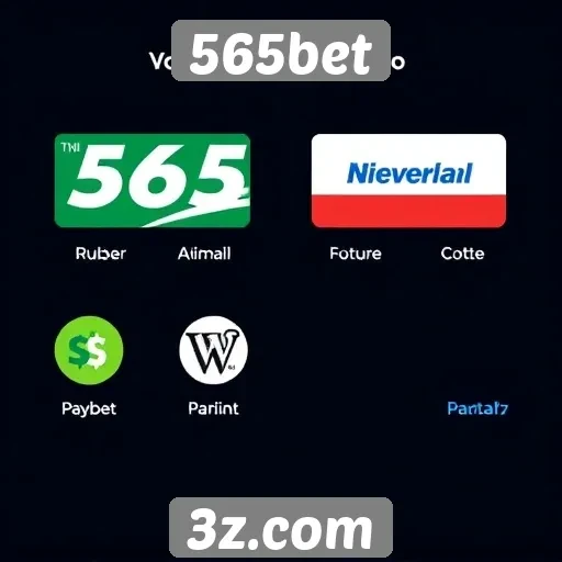 Métodos de pagamento aceitos no 565bet